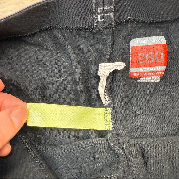 Icebreaker Black Thermal Leggings - Picture 2 of 6